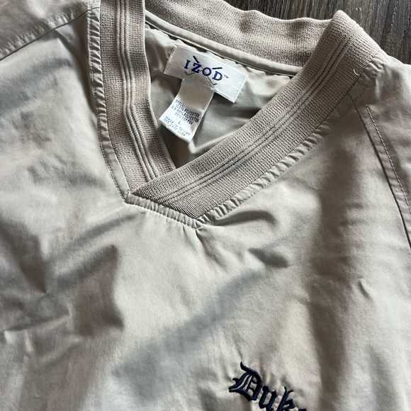 Duke IZOD tan pullover size Large - Picture 3 of 4